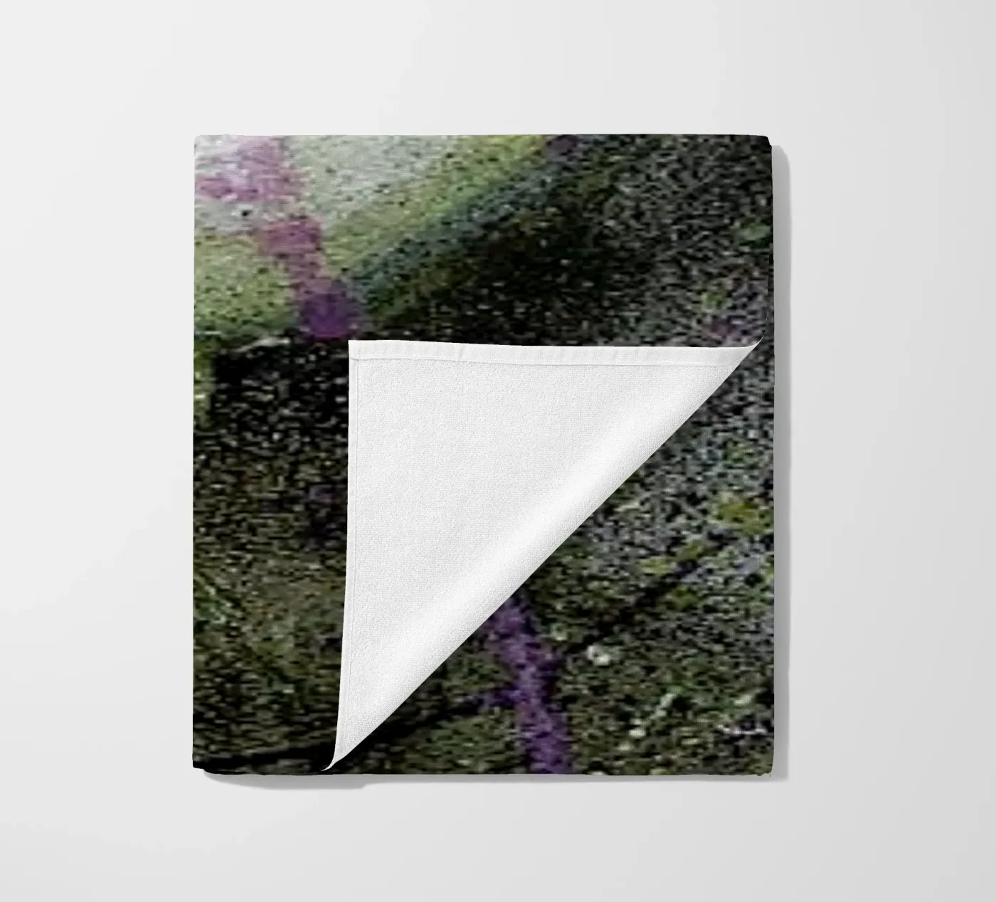 Dark Queen beach towel by Rebekka