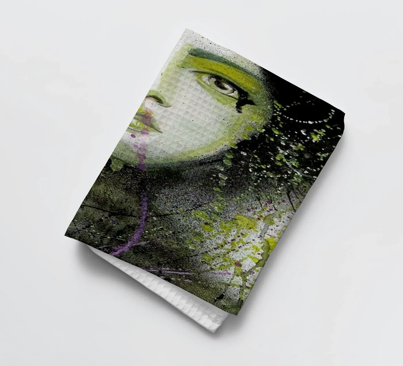 Dark Queen Geschirrtuch von Rebekka