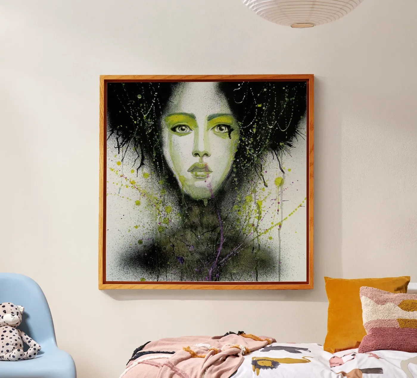 Dark Queen acrylic glass by Rebekka