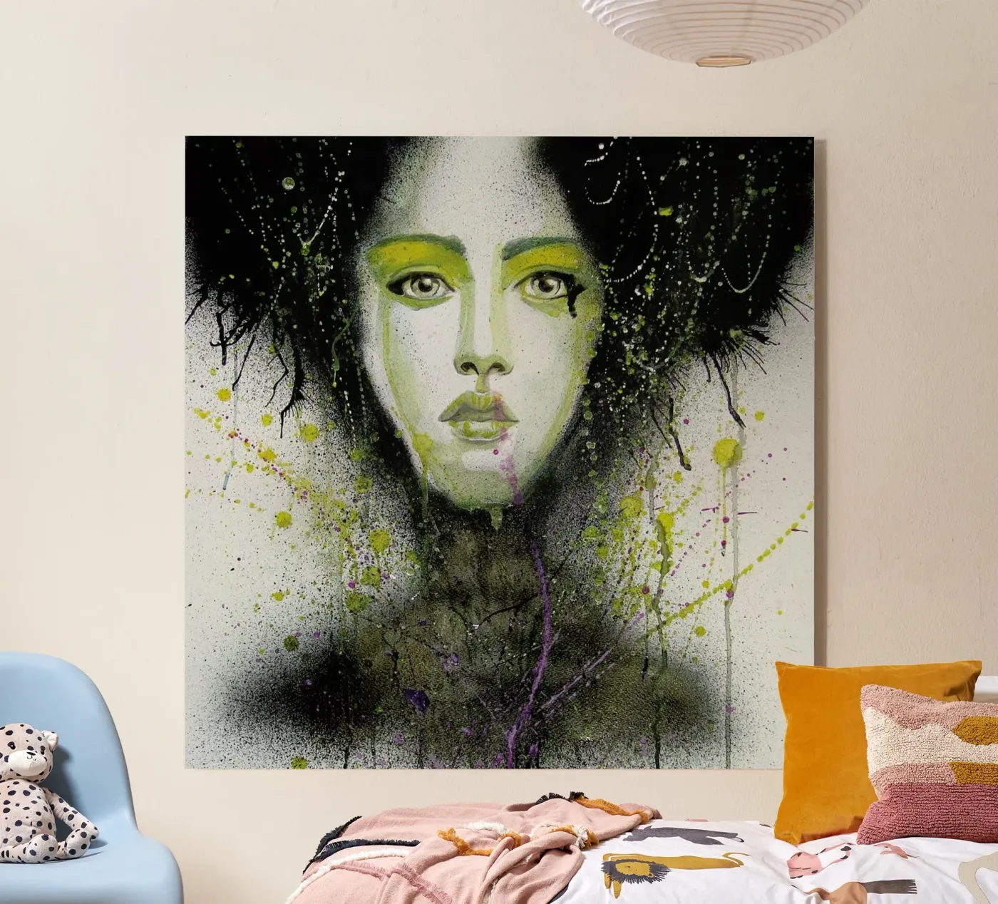 Dark Queen acrylic glass by Rebekka