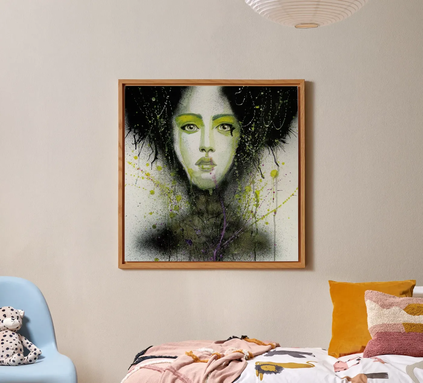 Dark Queen alluminio dibond da Rebekka