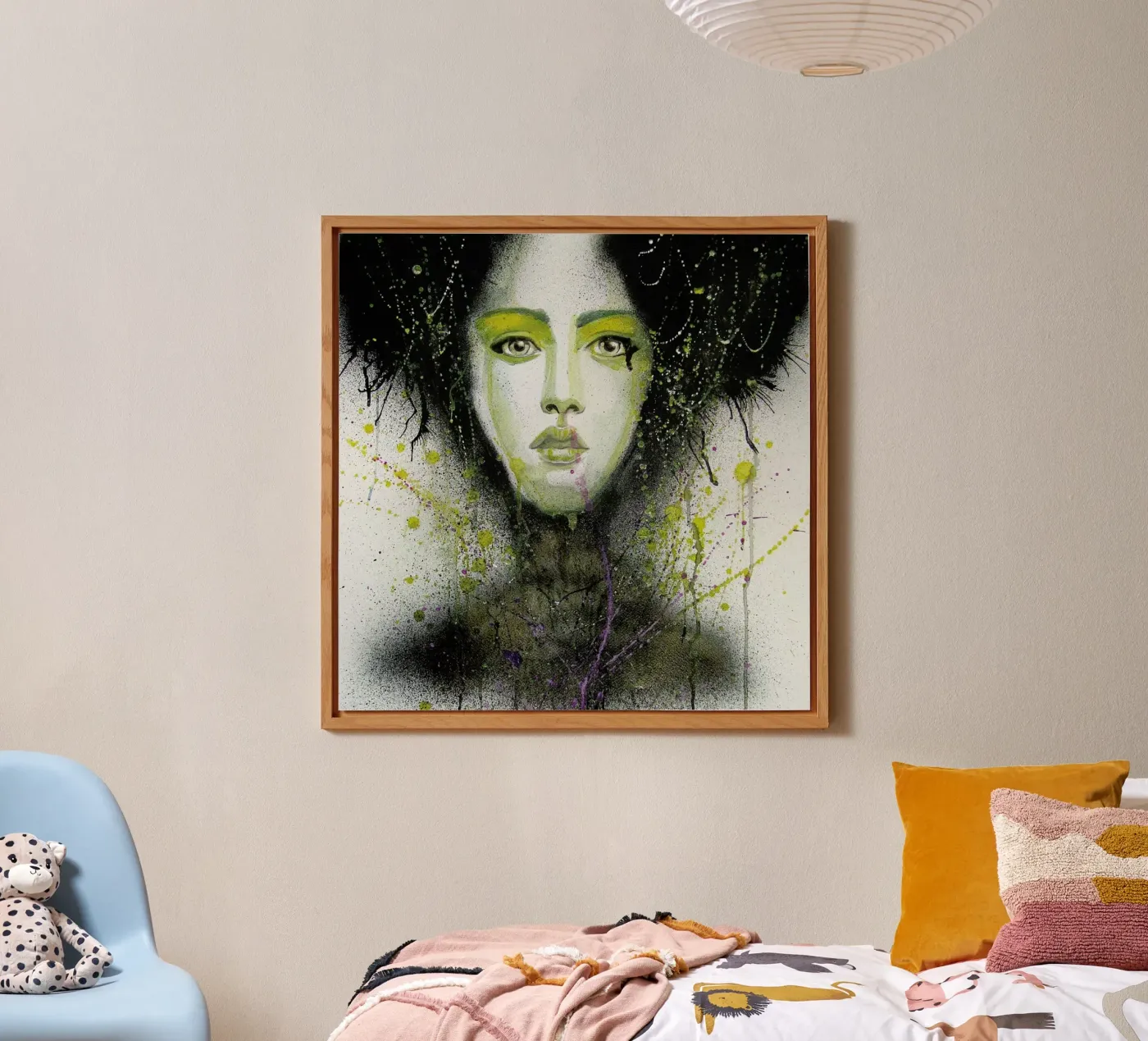 Dark Queen forex-plaat van Rebekka