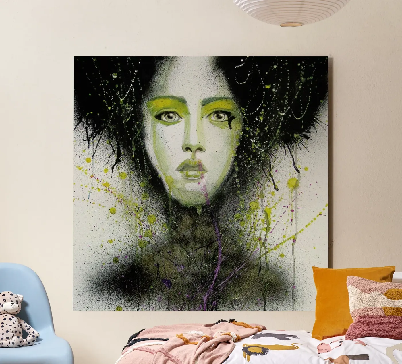 Dark Queen alluminio dibond da Rebekka