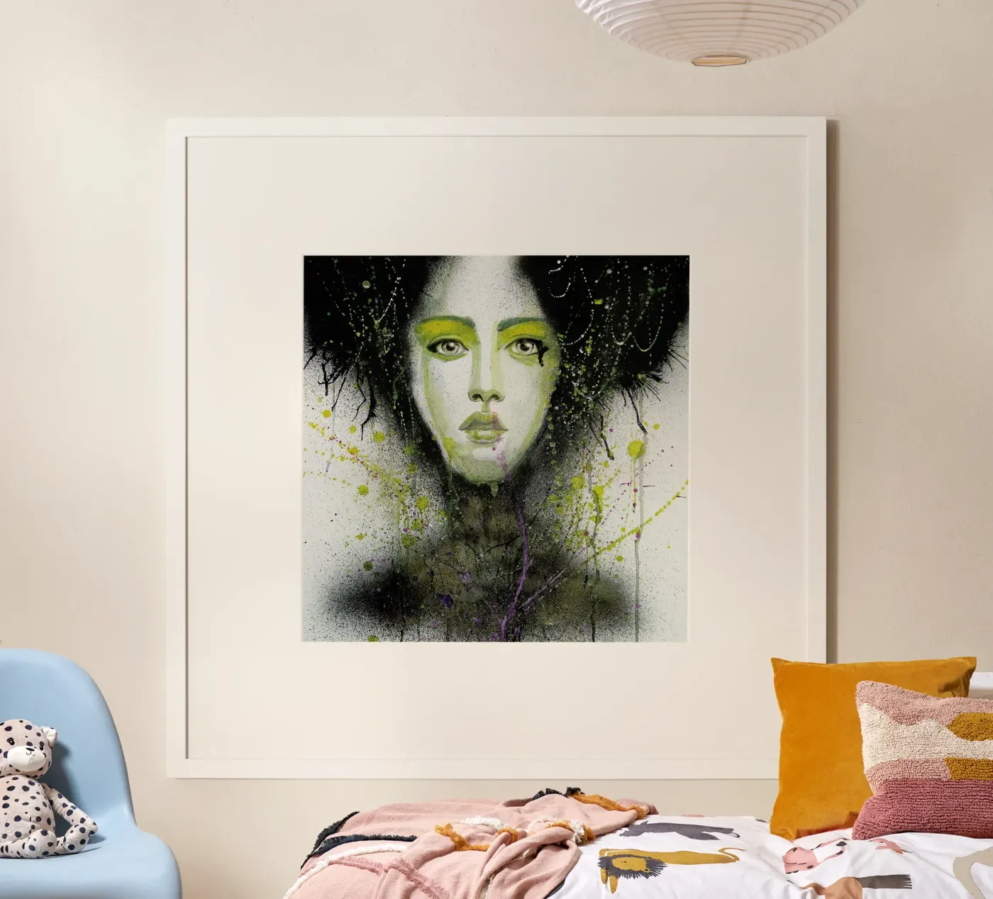 Dark Queen poster van Rebekka
