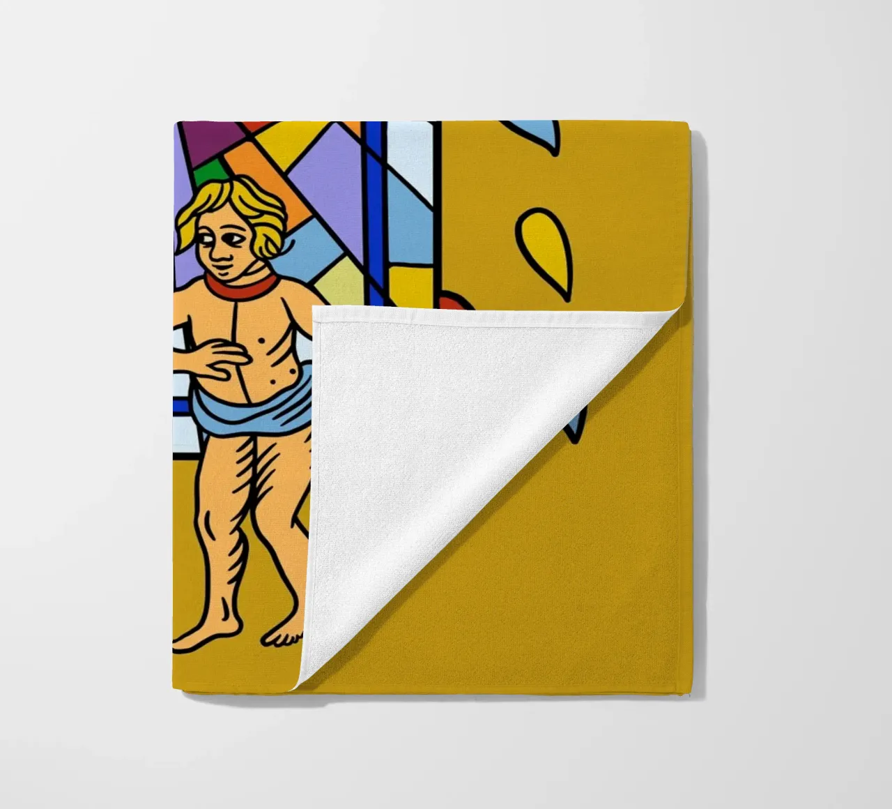 Elegant Sun beach towel by Charlie's Heart