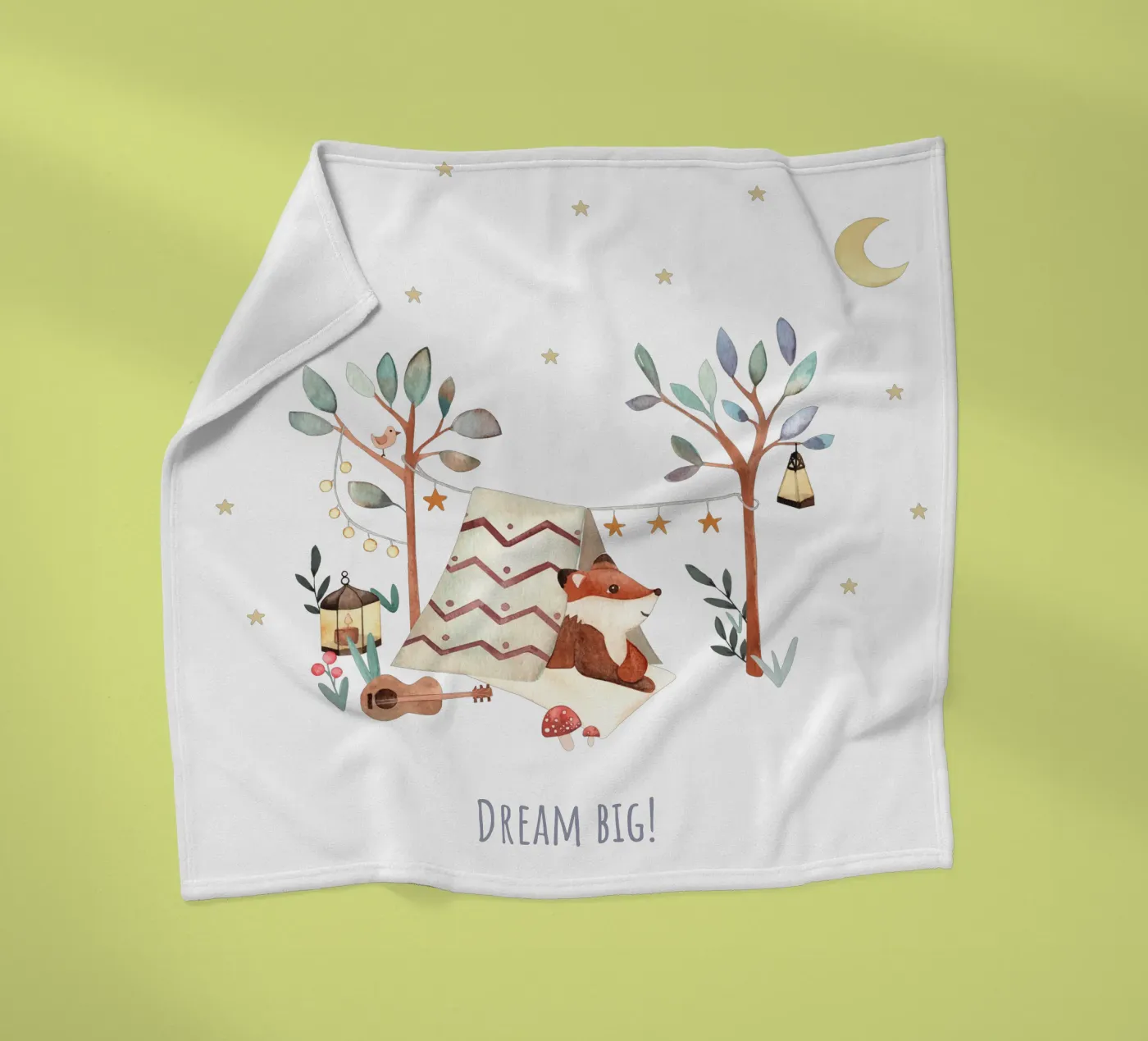 Wilde Nächte Fleecedecke von Sabrina Ziegenhorn