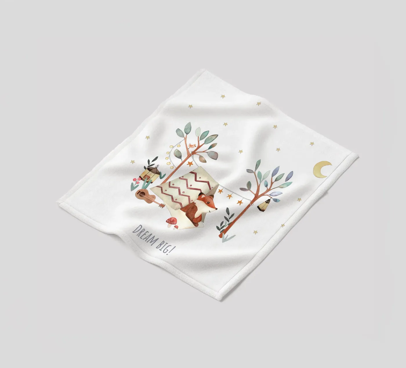 Wilde Nächte Fleecedecke von Sabrina Ziegenhorn