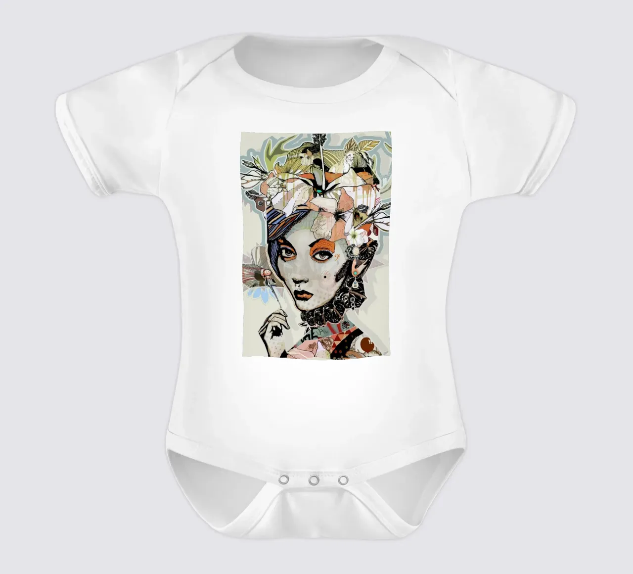 Fox body neonato maniche corte da Giulio Iurissevich