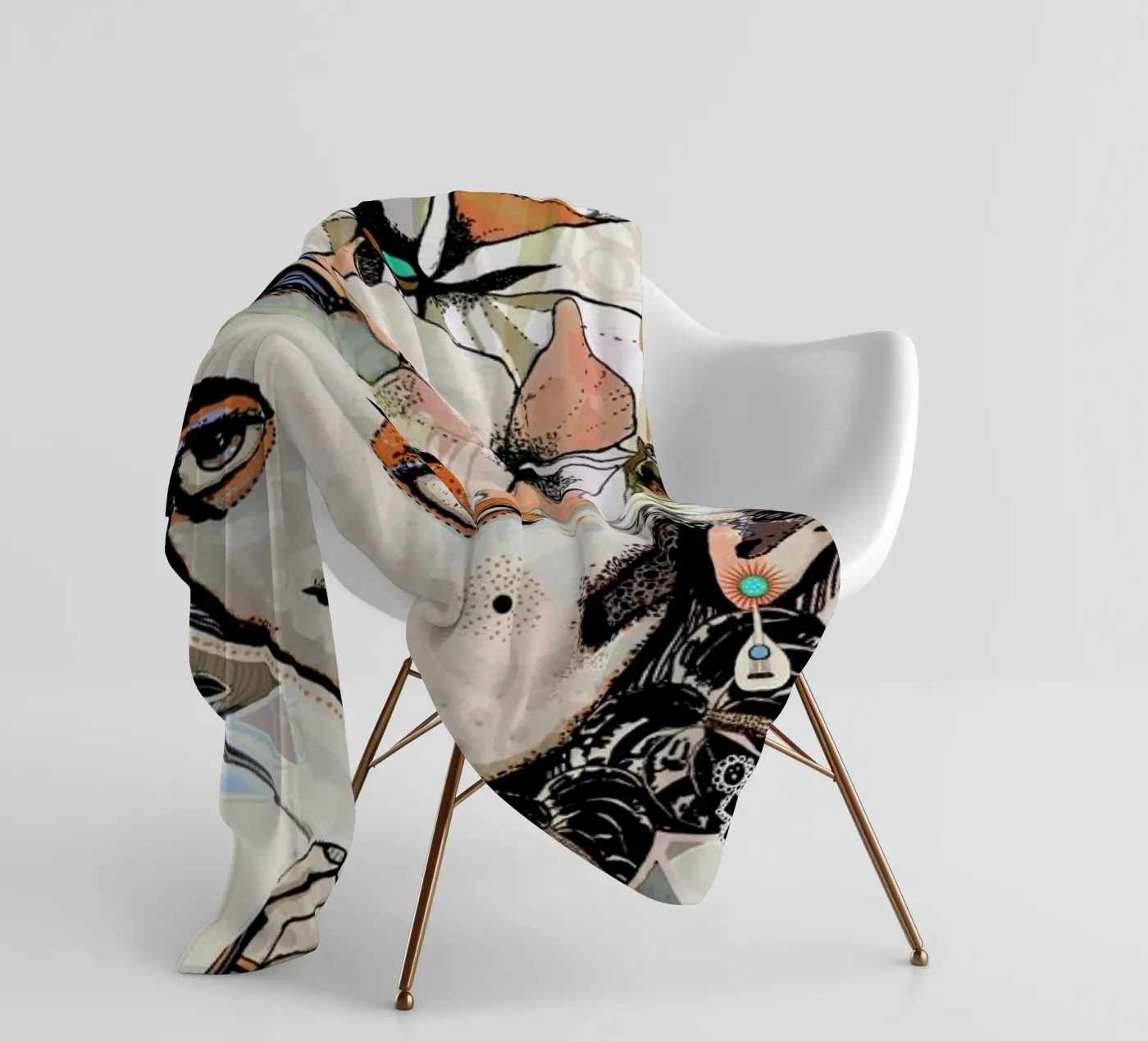 Fox fleecedeken van Giulio Iurissevich