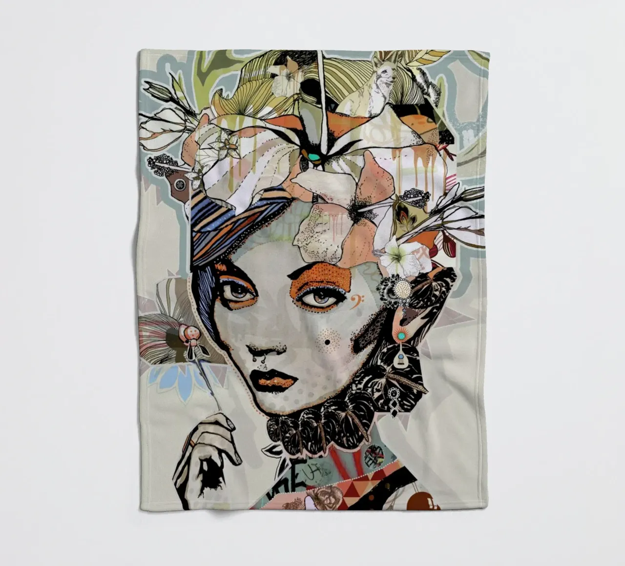 Fox Fleecedecke von Giulio Iurissevich