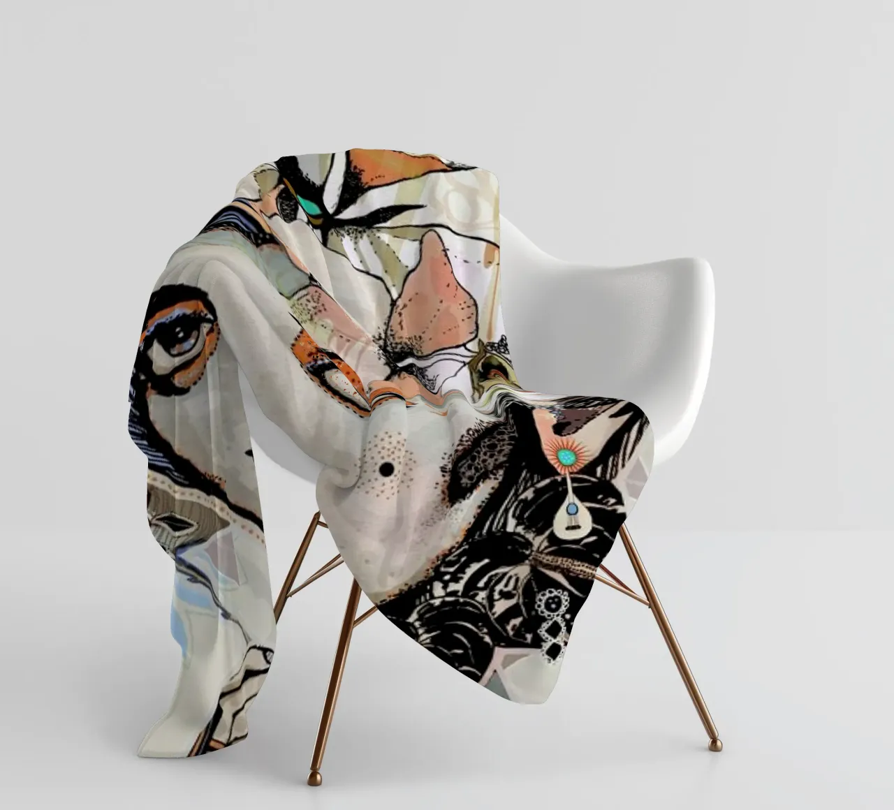 Fox Fleecedecke von Giulio Iurissevich