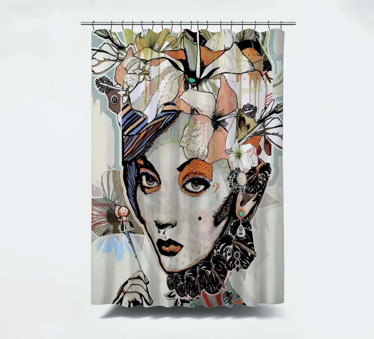 Fox tenda da doccia da Giulio Iurissevich