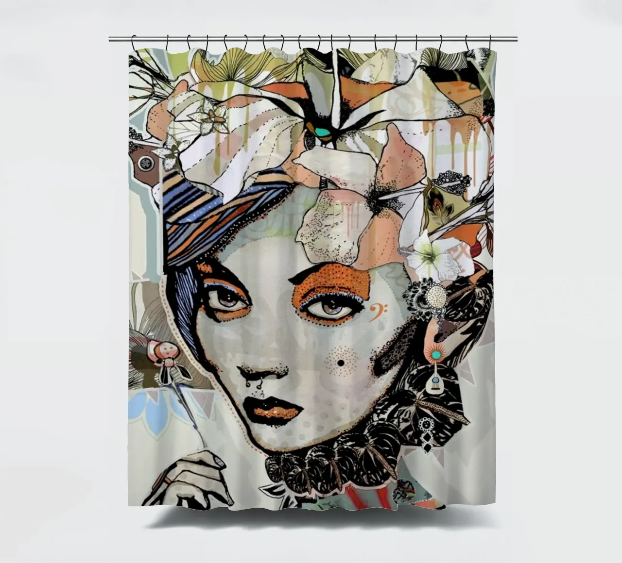 Fox tenda da doccia da Giulio Iurissevich