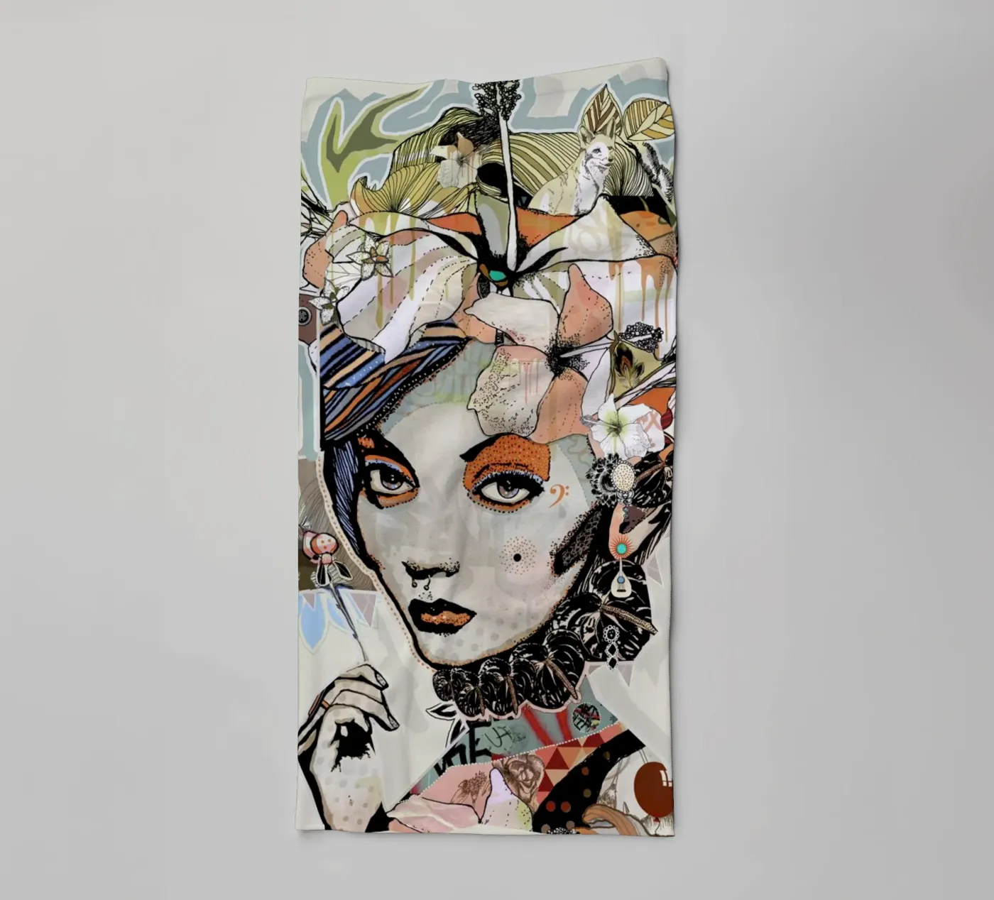 Fox badhanddoek van Giulio Iurissevich