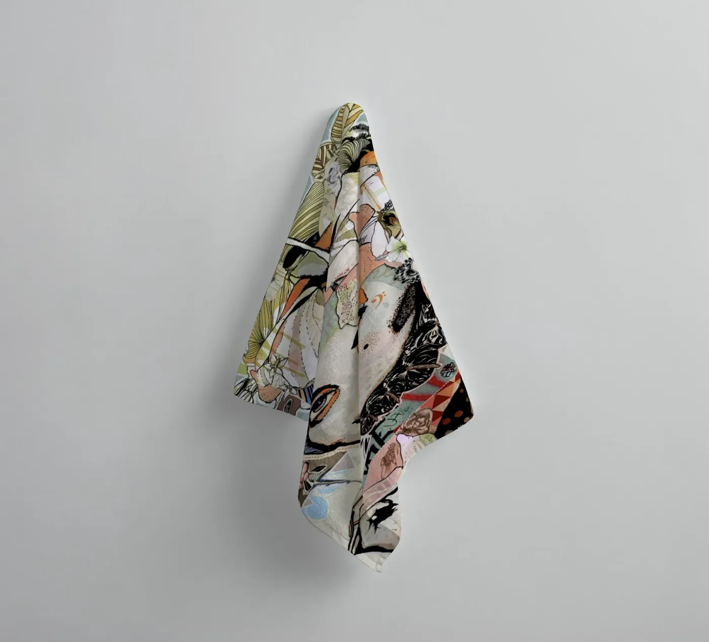 Fox badhanddoek van Giulio Iurissevich