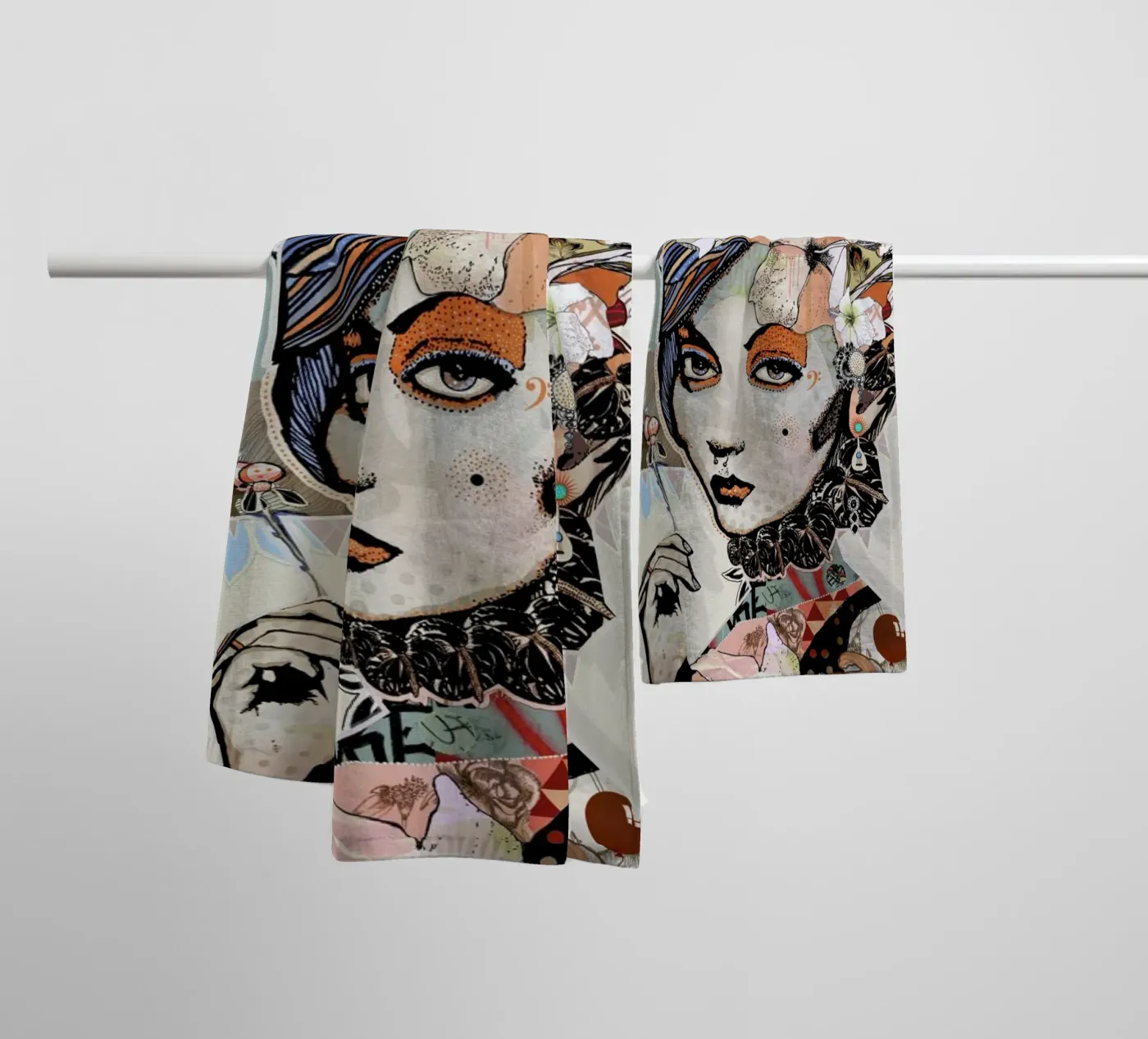 Fox badhanddoek van Giulio Iurissevich