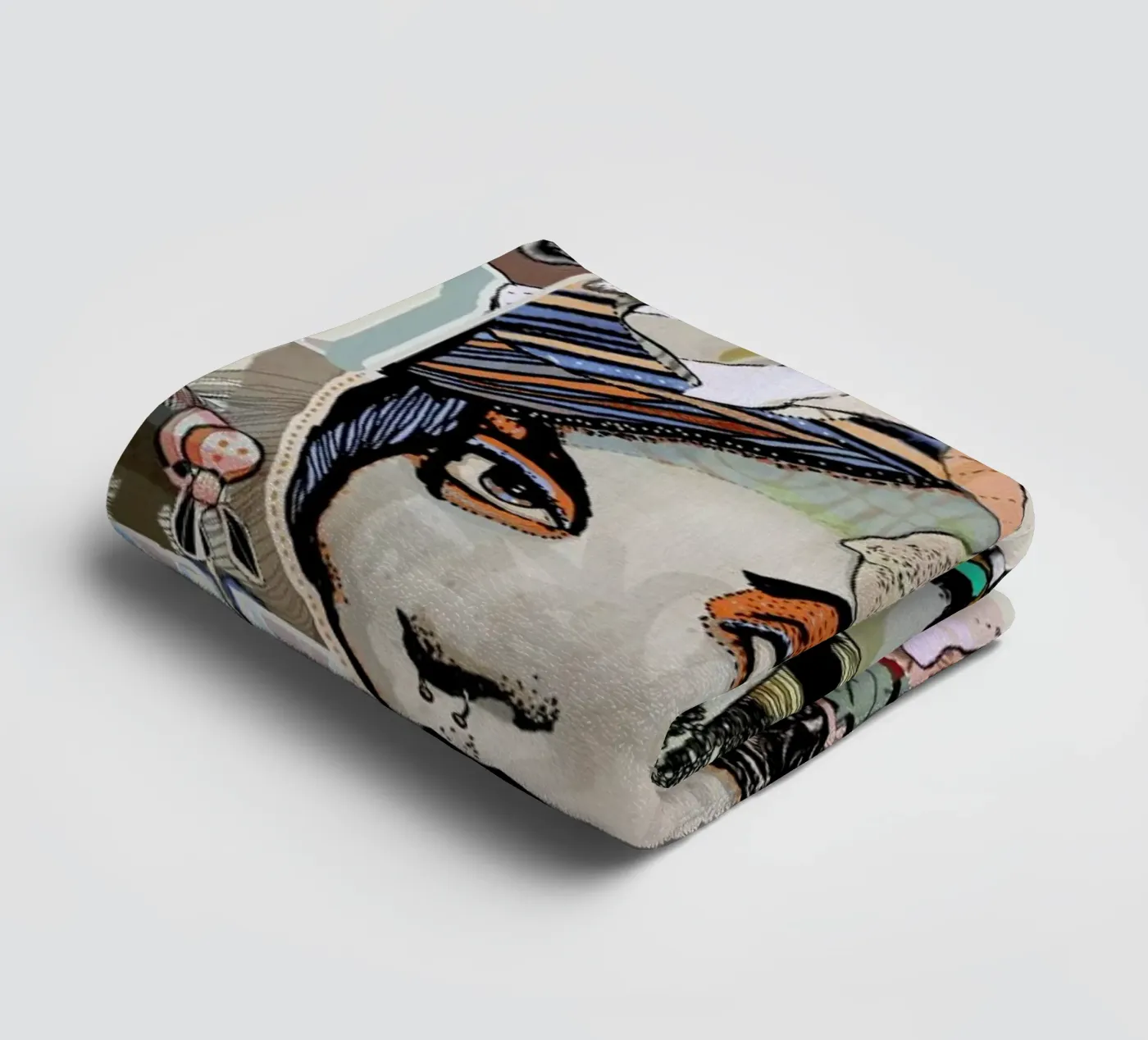Fox badhanddoek van Giulio Iurissevich