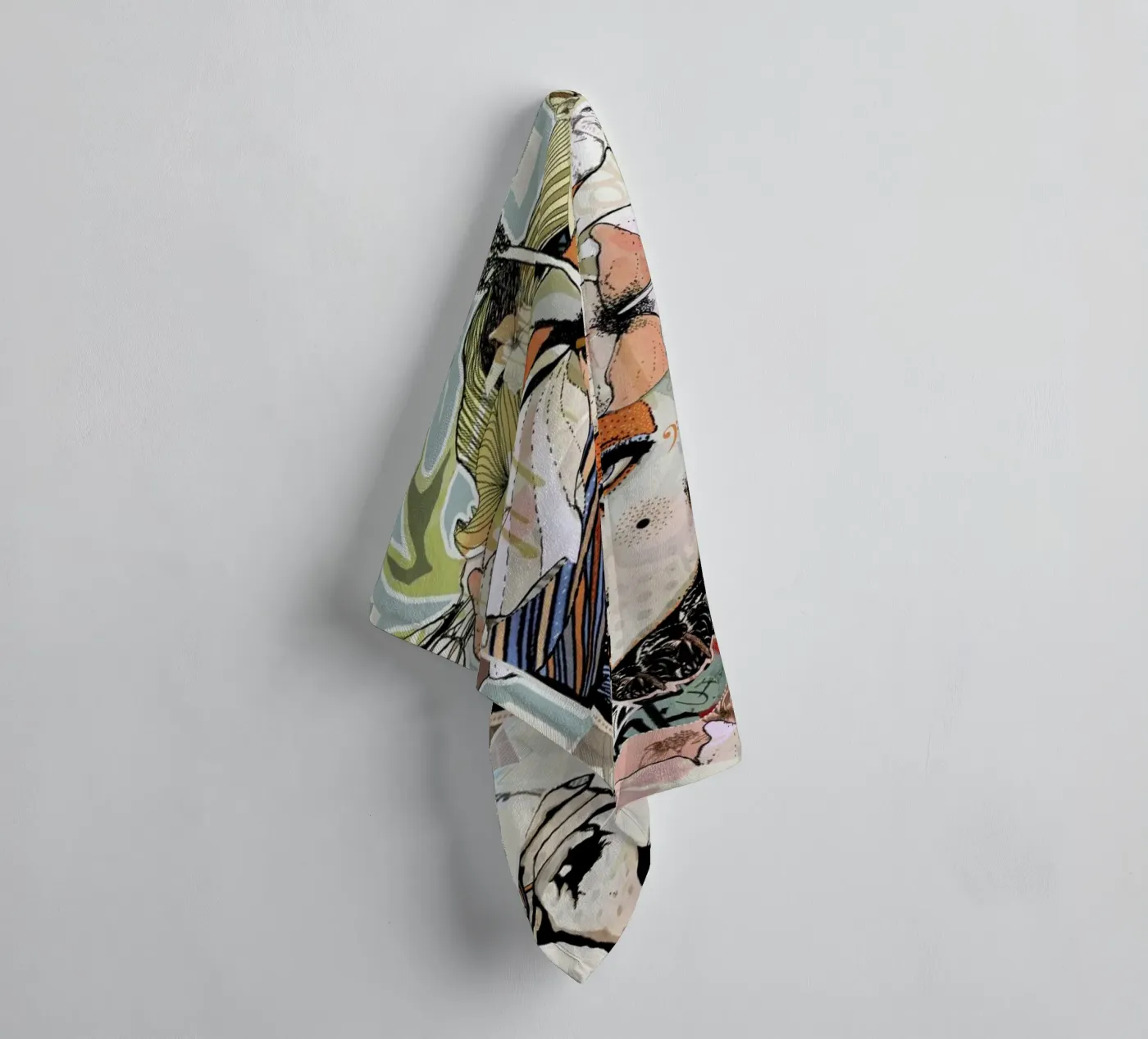 Fox badhanddoek van Giulio Iurissevich