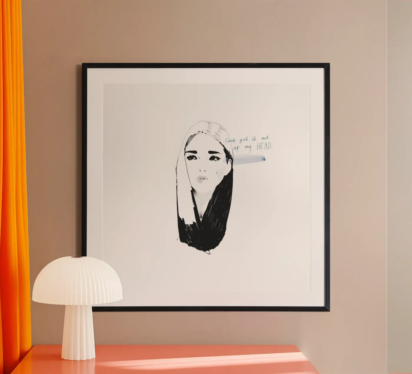 Can't Get It Out Of My Head Poster von Manuel Rebollo