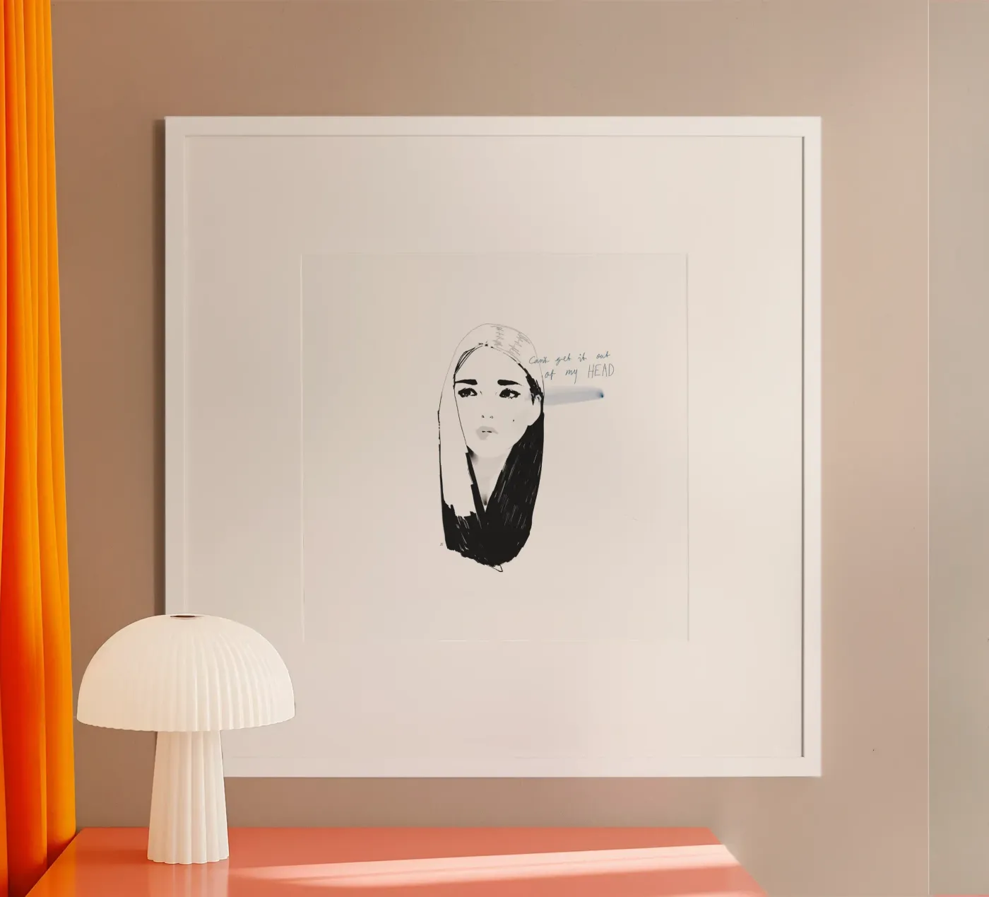 Can't Get It Out Of My Head Poster von Manuel Rebollo