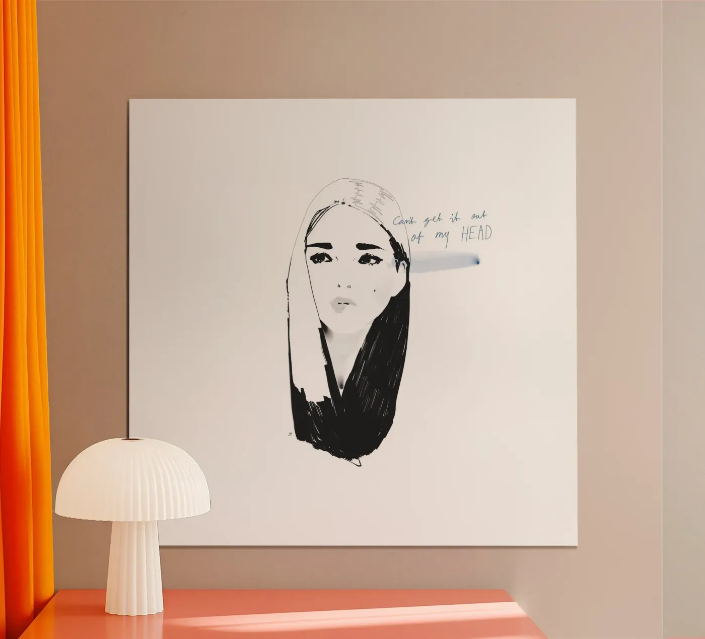 Can't Get It Out Of My Head Poster von Manuel Rebollo