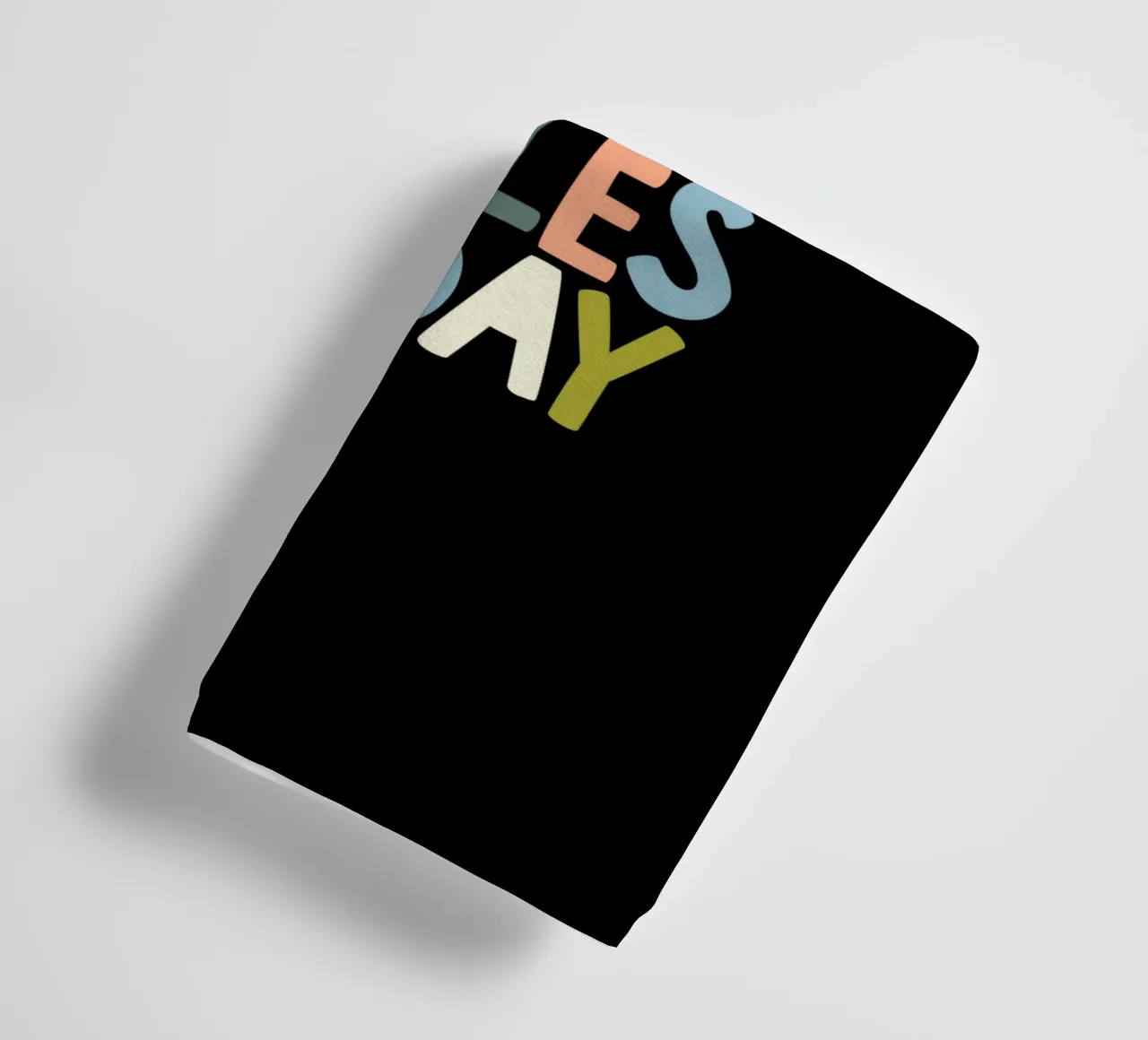 Sii la ragione per cui qualcuno sorride oggi Bold Typografie Design asciugamano da bagno da THE MOTIVATED TYPE
