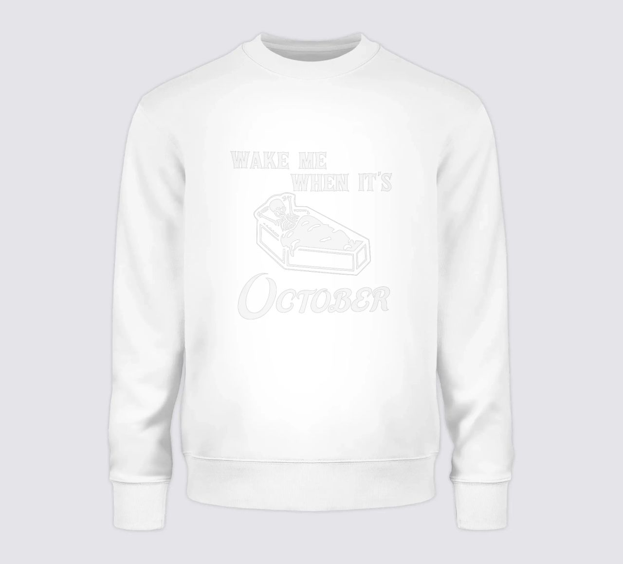 Wake Me When It's October felpa da edsonramosart