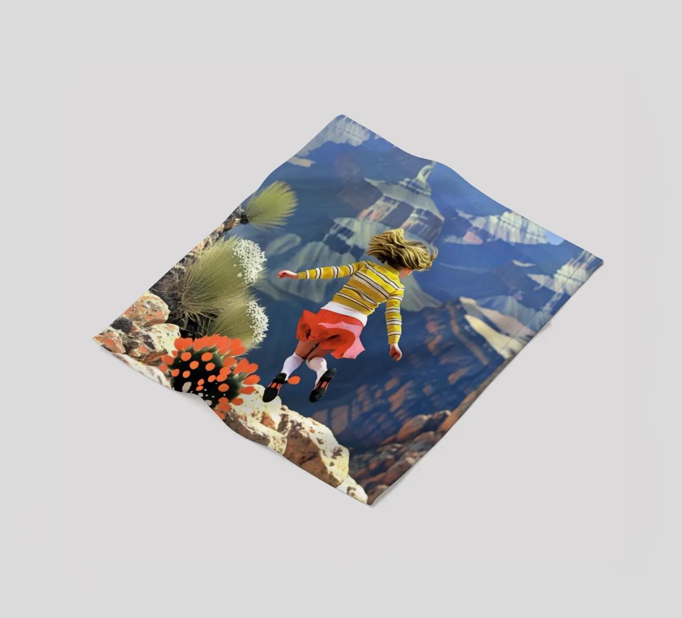 Verspielt Fleecedecke von Vale Studio