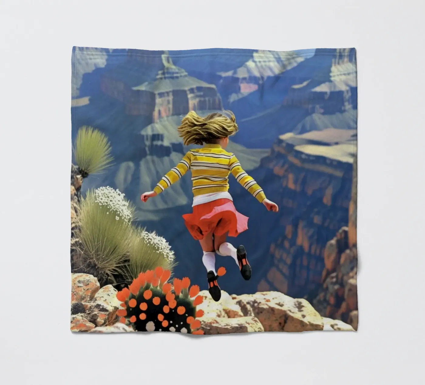 Verspielt Fleecedecke von Vale Studio
