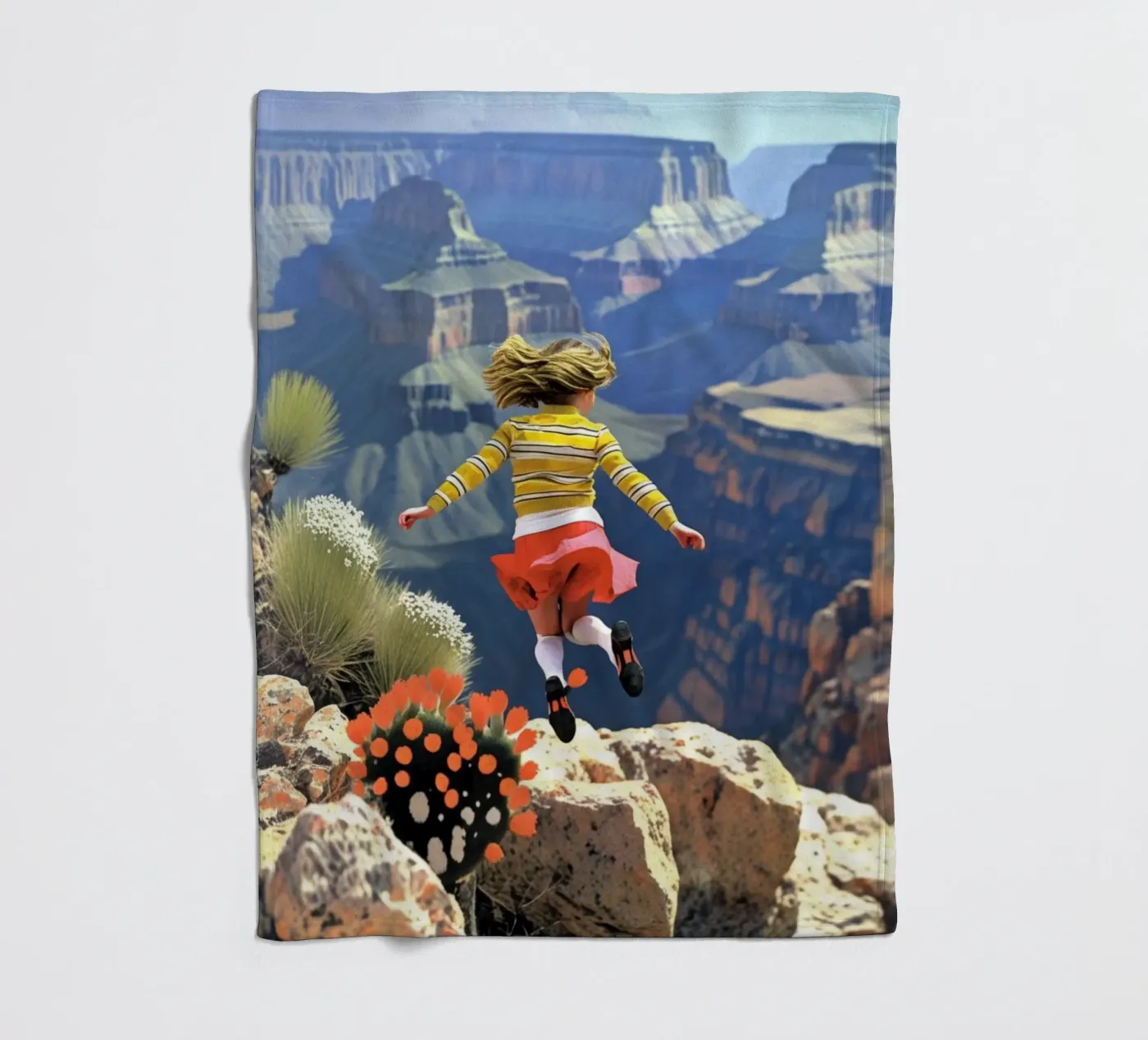 Verspielt Fleecedecke von Vale Studio