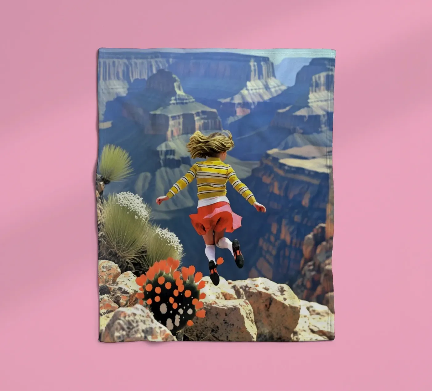 Verspielt Fleecedecke von Vale Studio