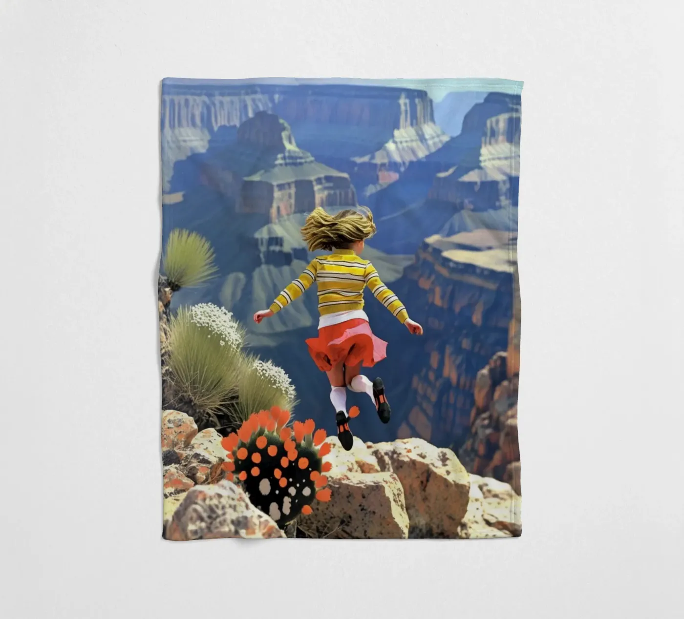 Verspielt Fleecedecke von Vale Studio