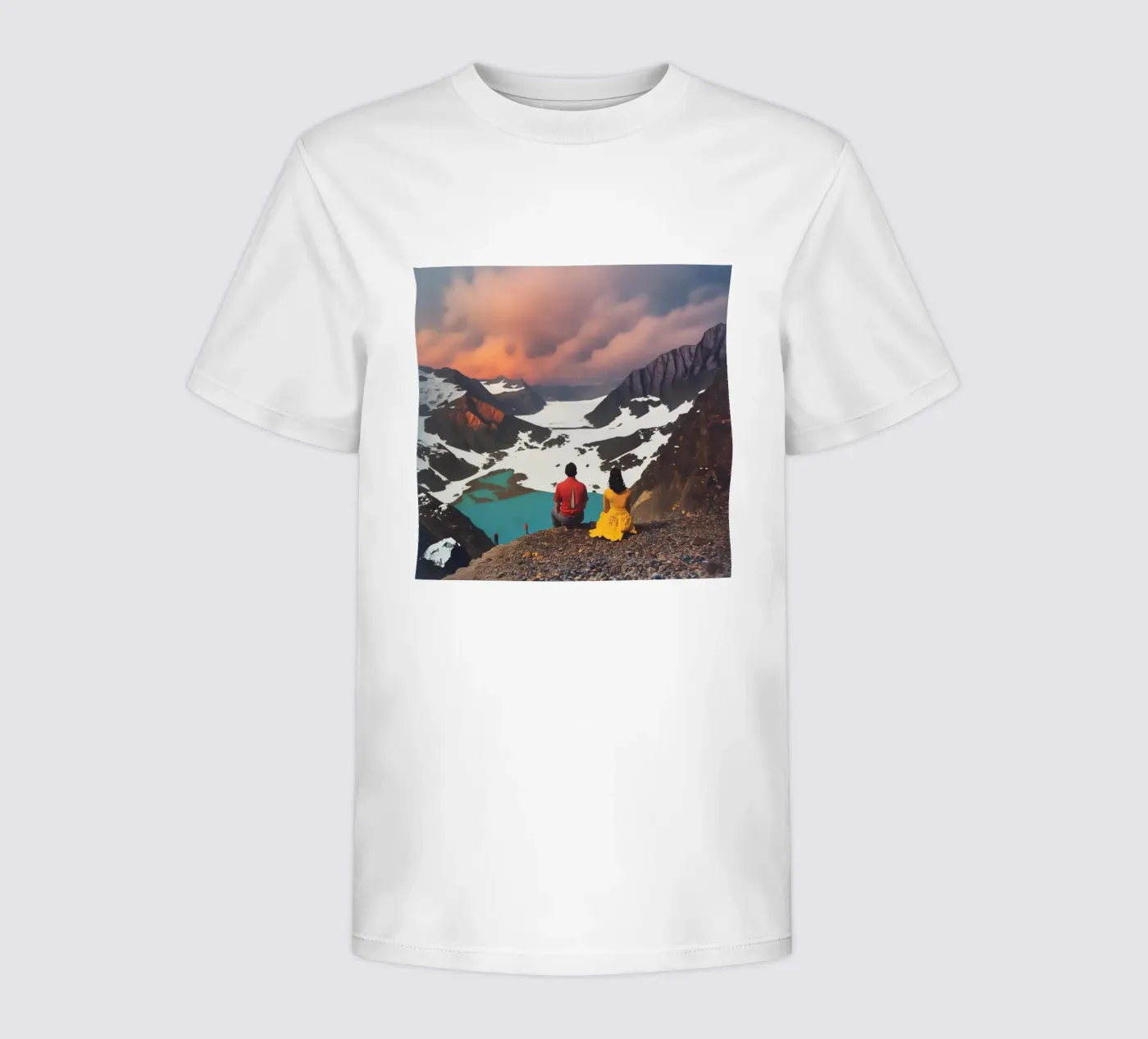 Bergdate kinder t-shirt van Vale Studio