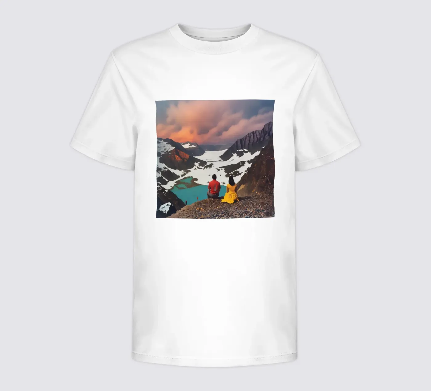 Bergdate kinder t-shirt van Vale Studio