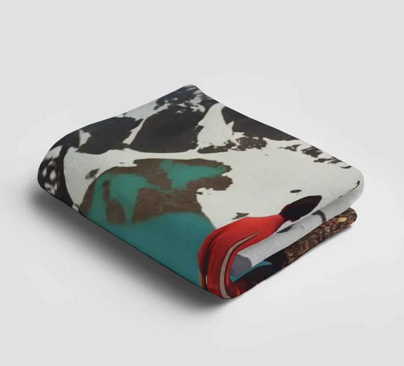 Bergdate badhanddoek van Vale Studio