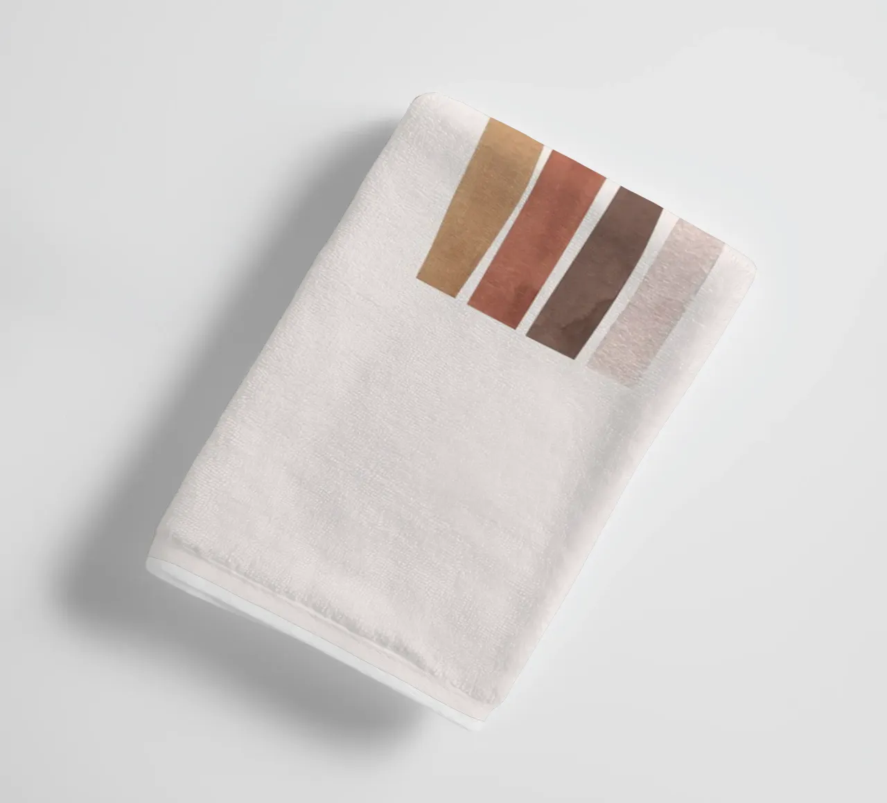 Amore arcobaleno - Design minimalista a forma di cuore asciugamano da bagno da Whole©