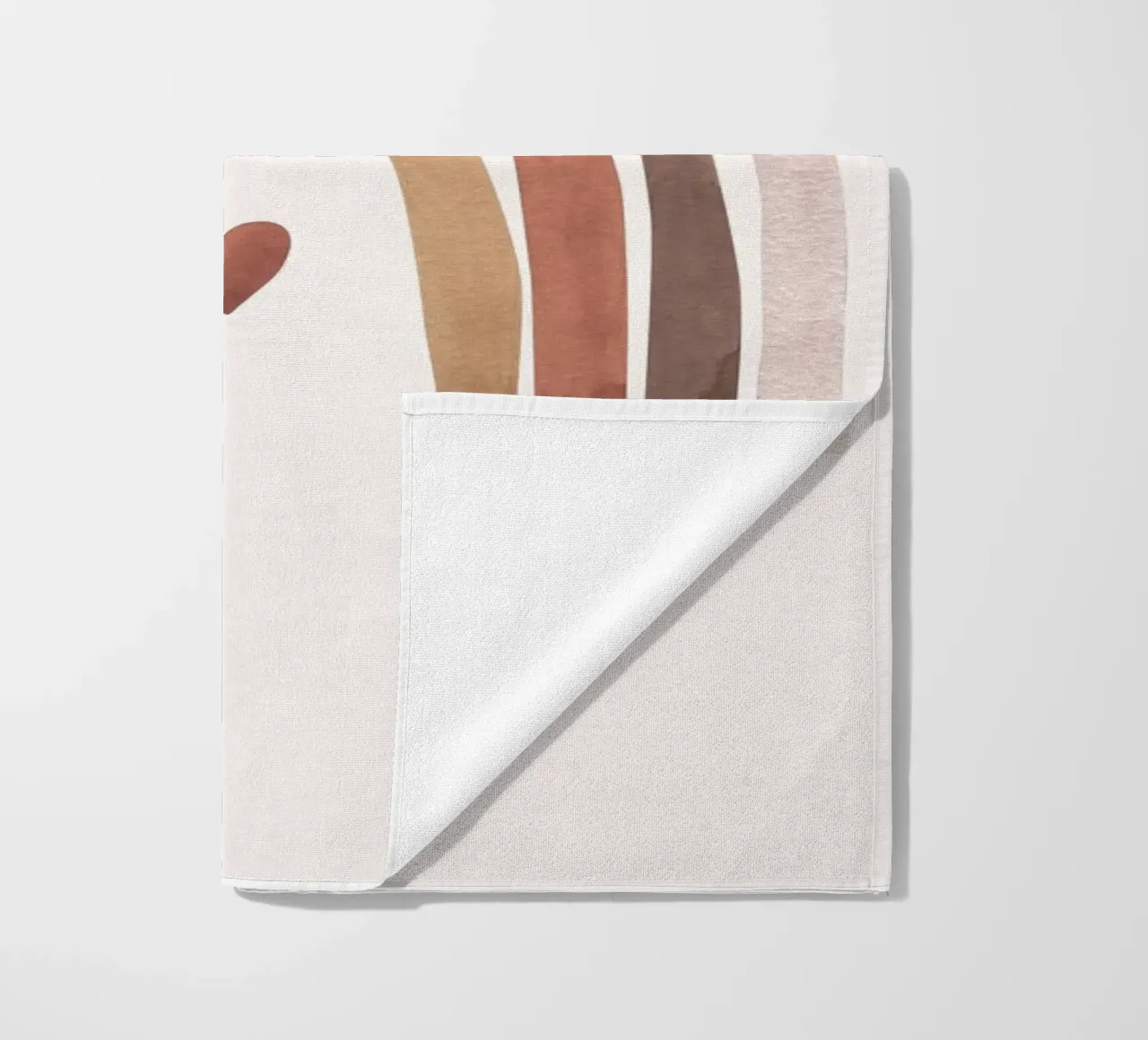 Amore arcobaleno - Design minimalista a forma di cuore telo mare da Whole©