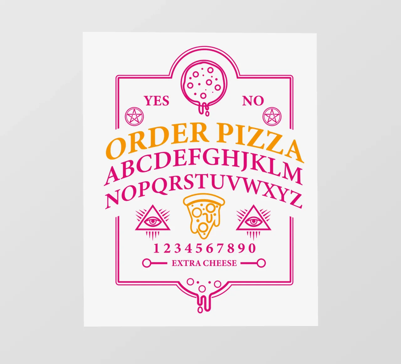 Order Pizza pellicola backlit da edsonramosart