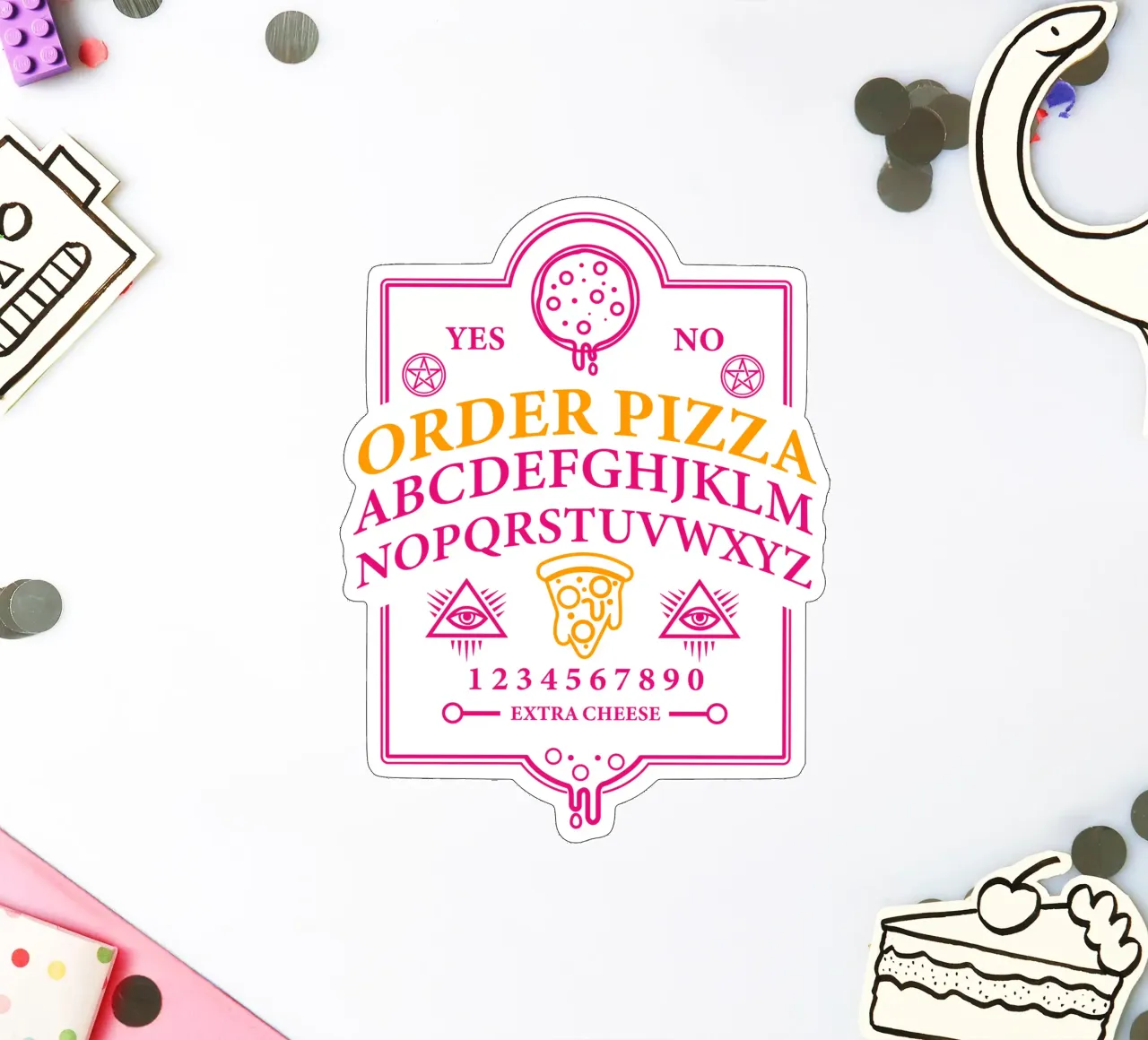 Order Pizza sticker by edsonramosart