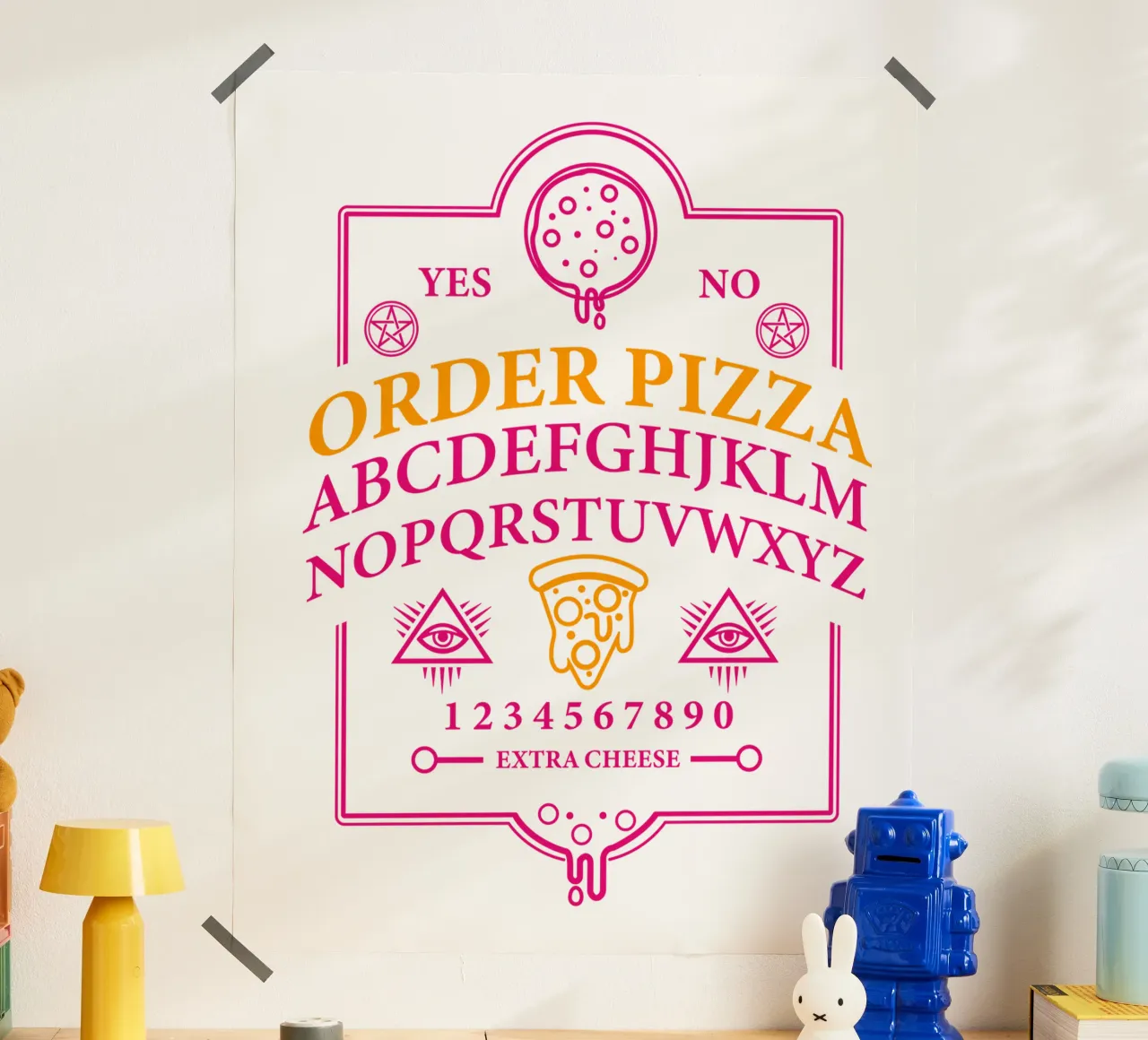 Order Pizza carta hahnemühle da edsonramosart