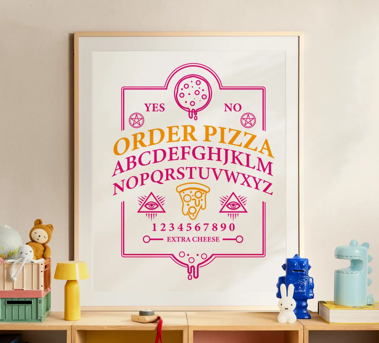 Order Pizza carta hahnemühle da edsonramosart