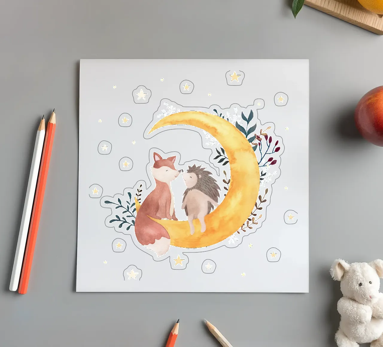 Honeymoon sticker sheet by Sabrina Ziegenhorn