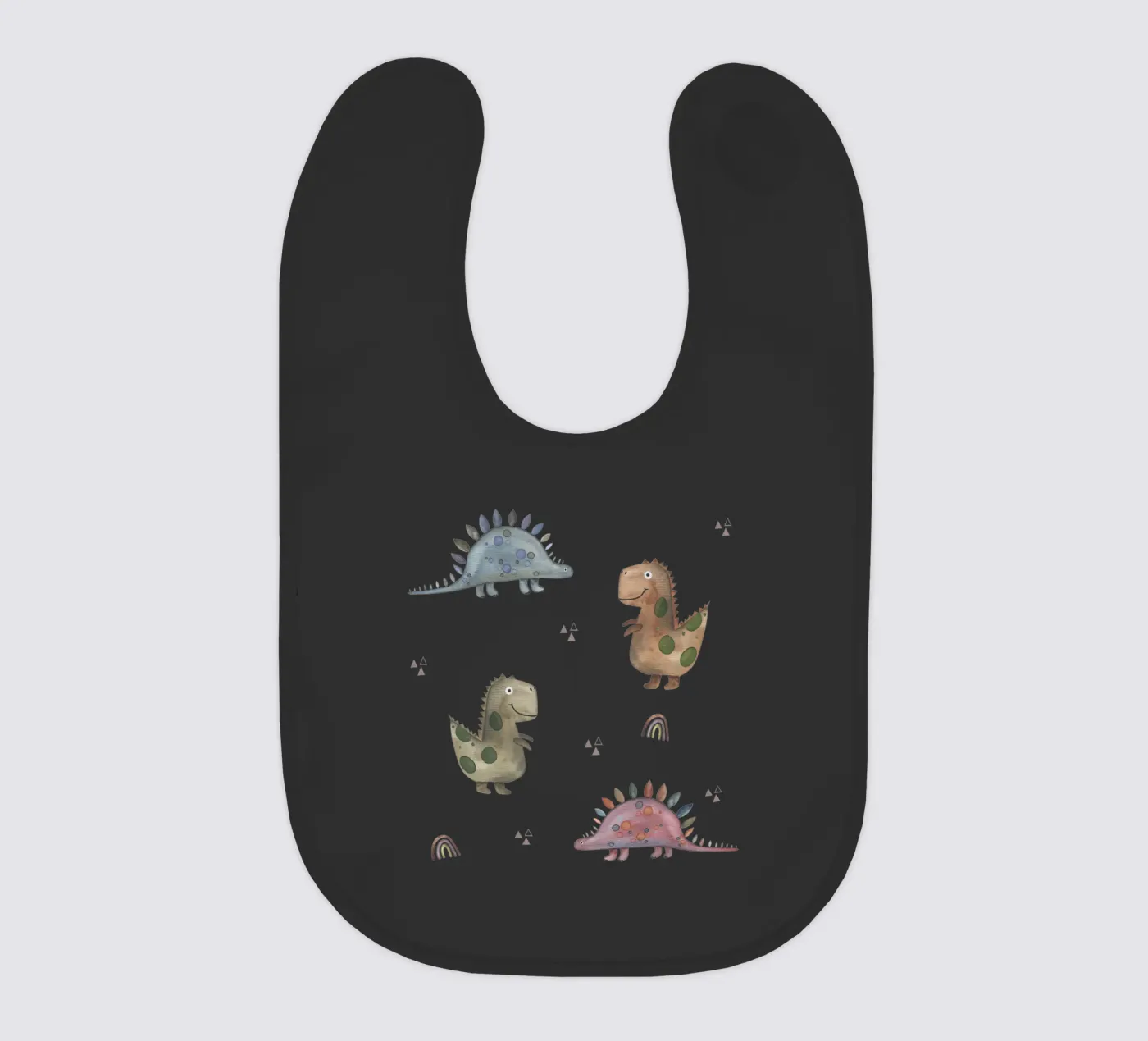 Dinos baby slabbetje van Sabrina Ziegenhorn