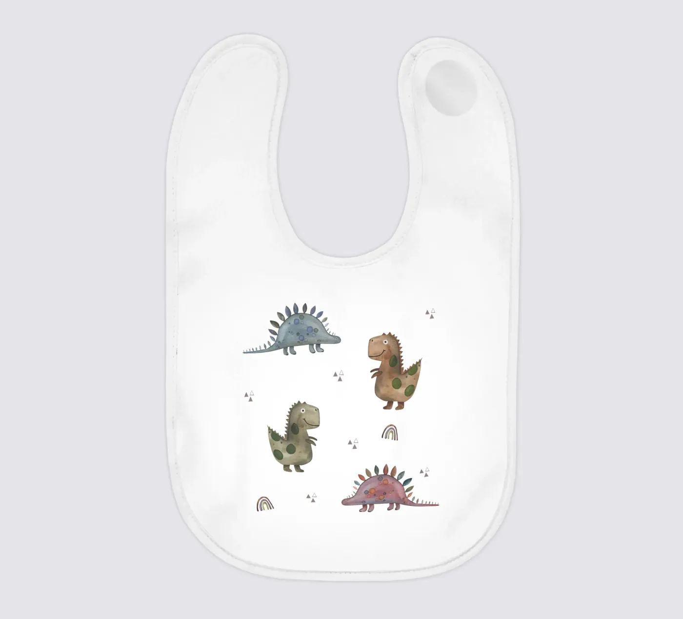 Dinos baby slabbetje van Sabrina Ziegenhorn