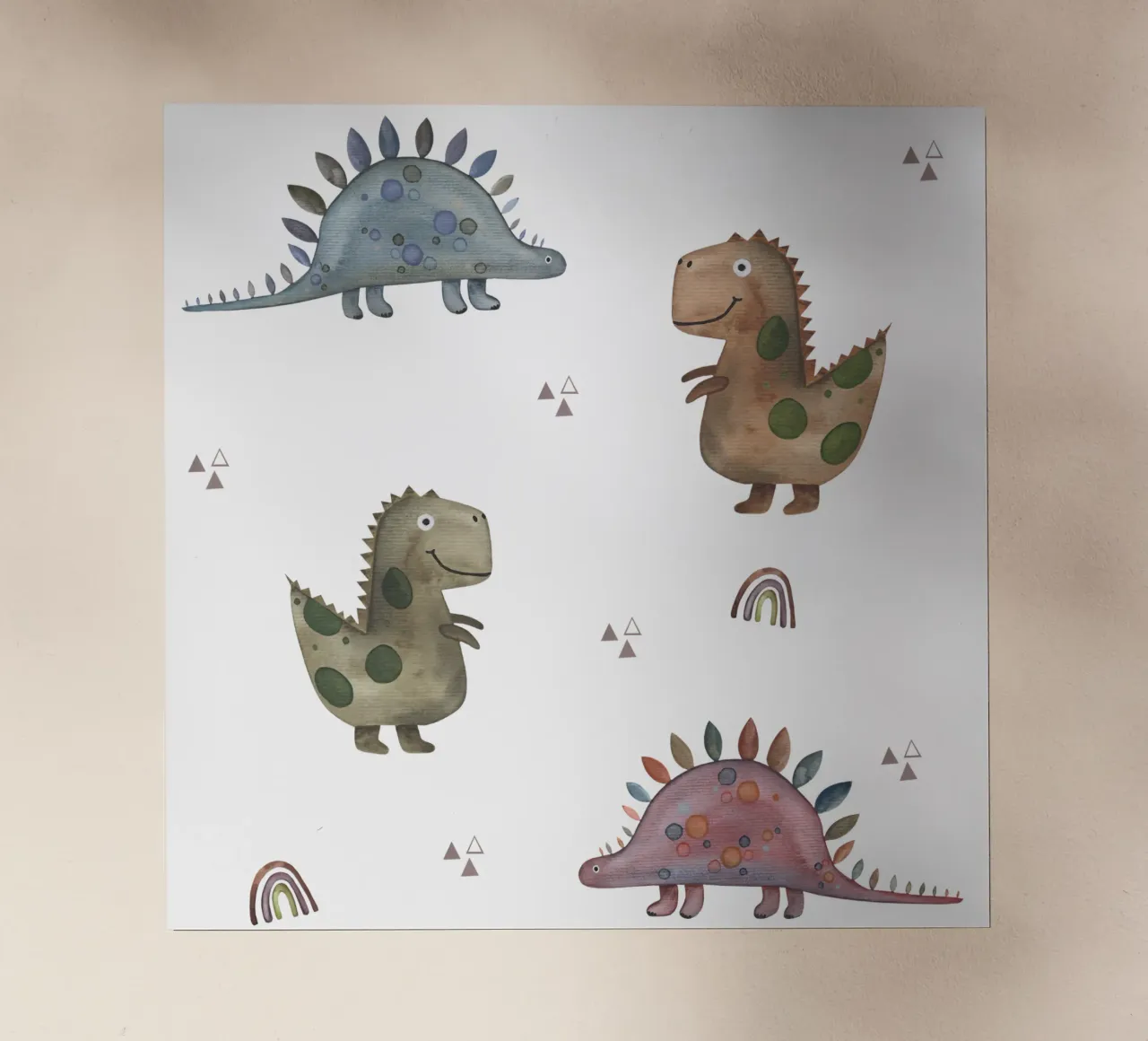 I dinosauri pellicola backlit da Sabrina Ziegenhorn