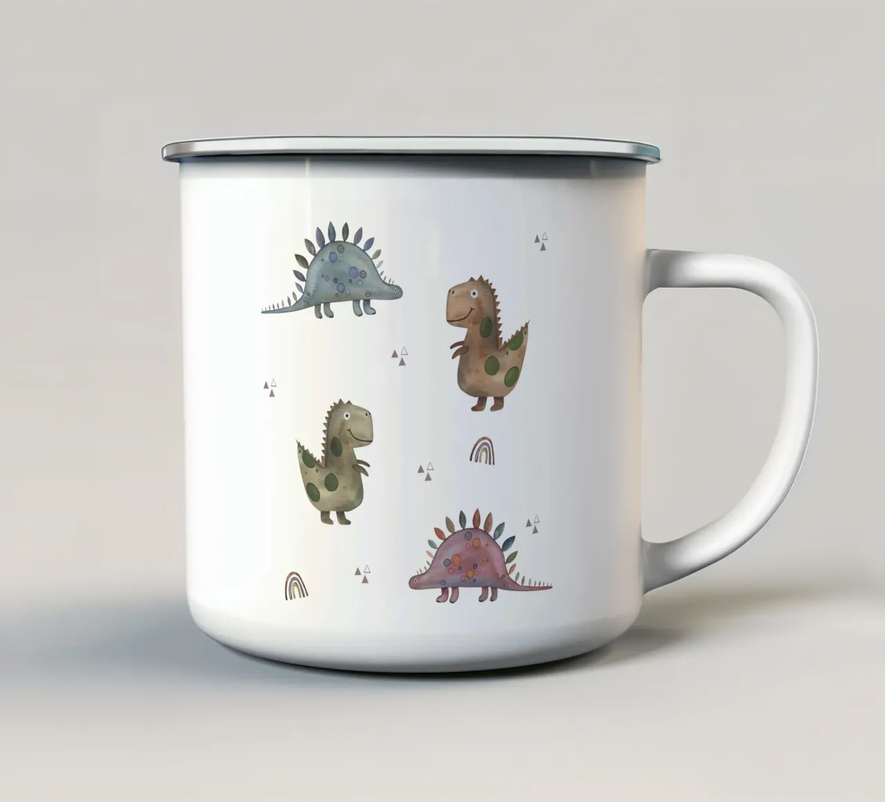 I dinosauri tazza in smalto da Sabrina Ziegenhorn