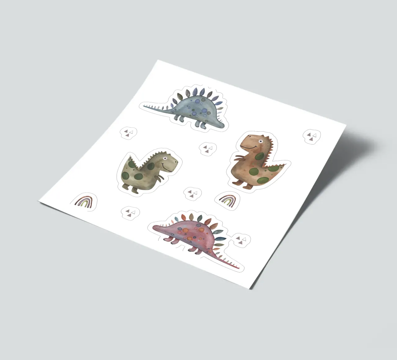 Dinos sticker sheet by Sabrina Ziegenhorn