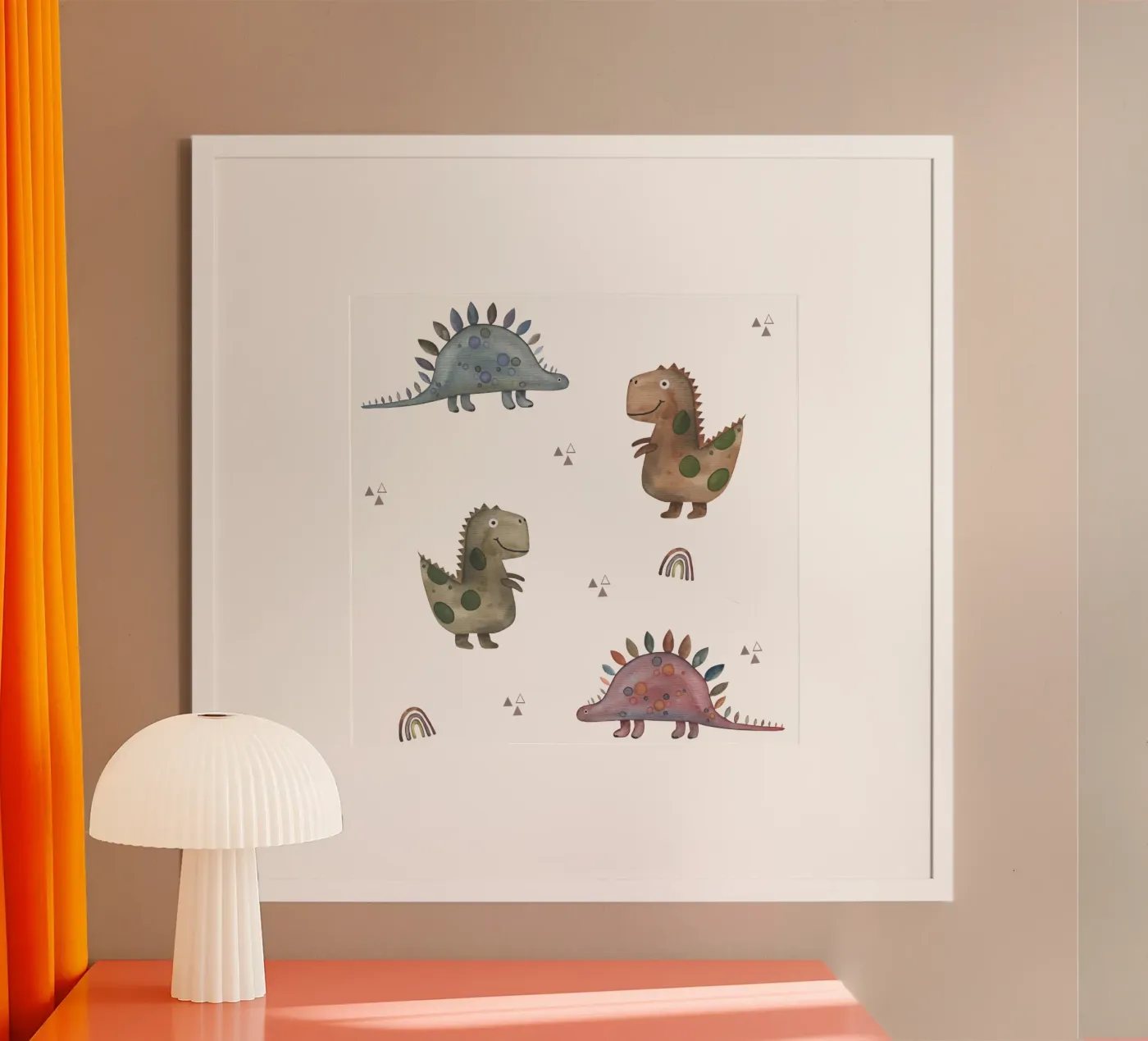 Dinos Poster von Sabrina Ziegenhorn