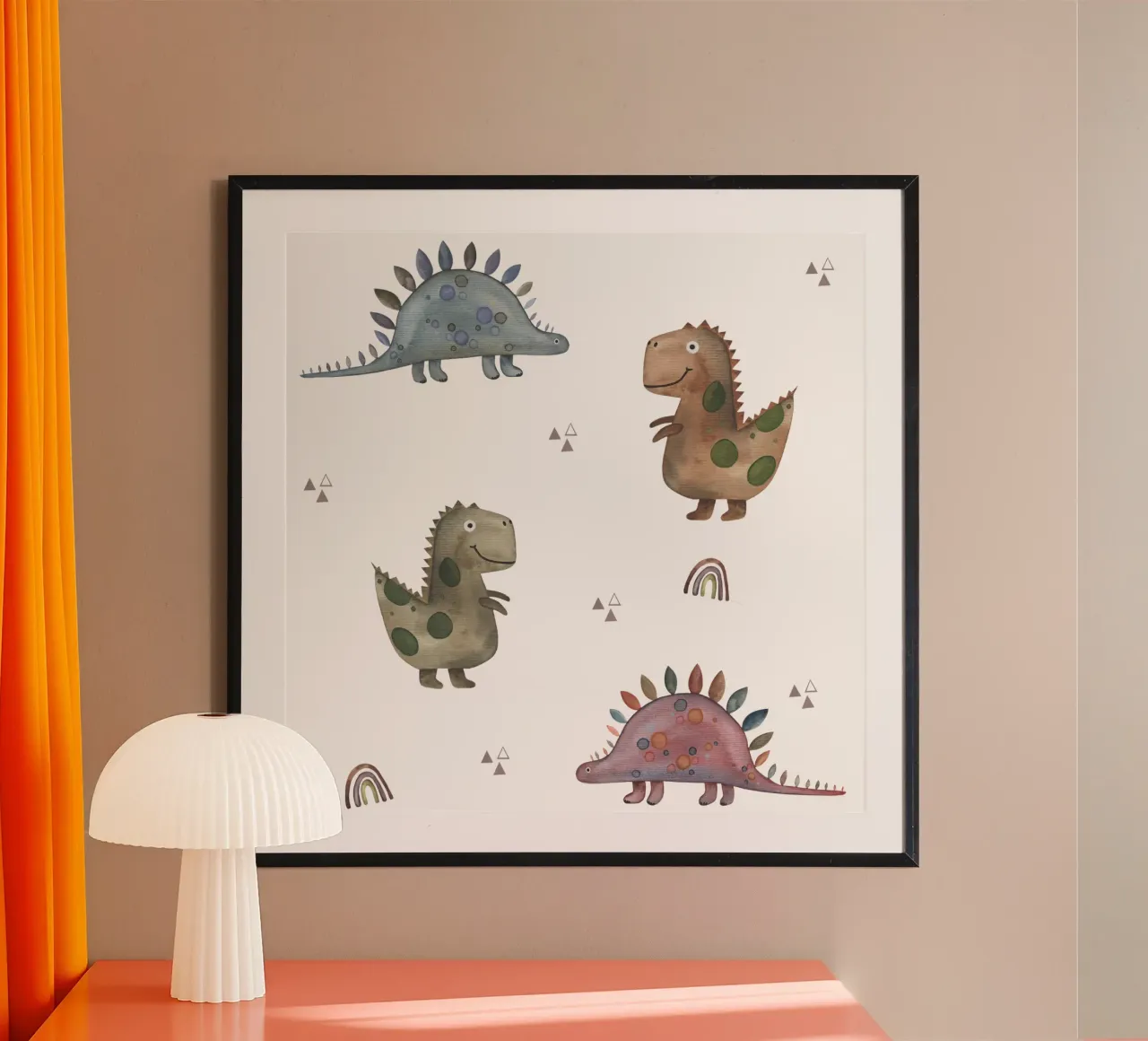 Dinos poster by Sabrina Ziegenhorn