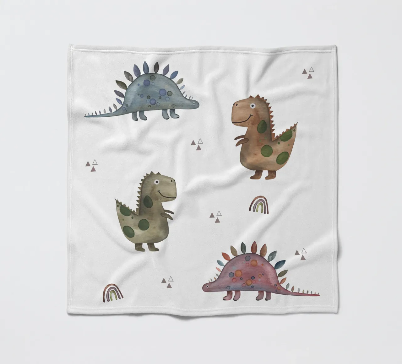 Dinos fleecedeken van Sabrina Ziegenhorn